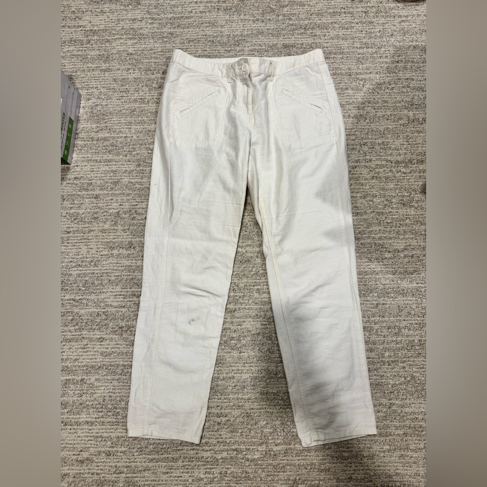 LOFT Cream Women’s Trousers - Picture 2 of 5